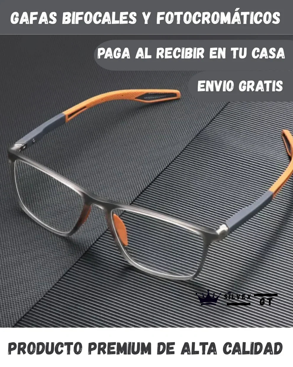 Gafas bifocales fotocromáticas inteligentes
