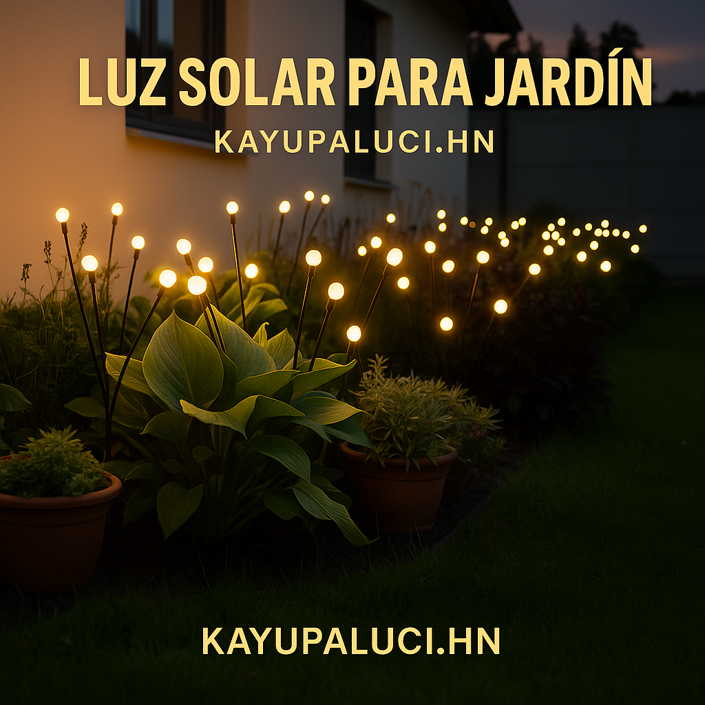 🌟 Ramo de Luces Solares LED – ¡Ilumina tu Jardín con Magia! 🌟
