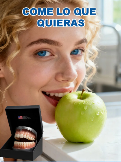 🦷 Set de Prótesis Dentales de Soporte Esquelético Total