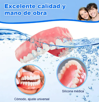 🦷 Set de Prótesis Dentales de Soporte Esquelético Total