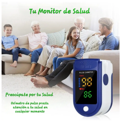 OXÍMETRO DE PULSO DIGITAL – CONTROLA TU OXIGENACIÓN EN SEGUNDOS