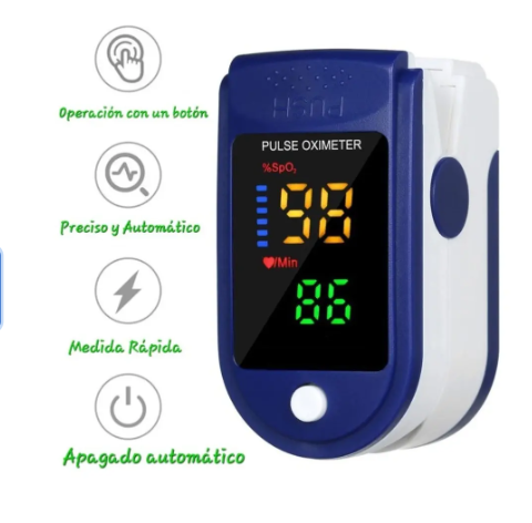 OXÍMETRO DE PULSO DIGITAL – CONTROLA TU OXIGENACIÓN EN SEGUNDOS