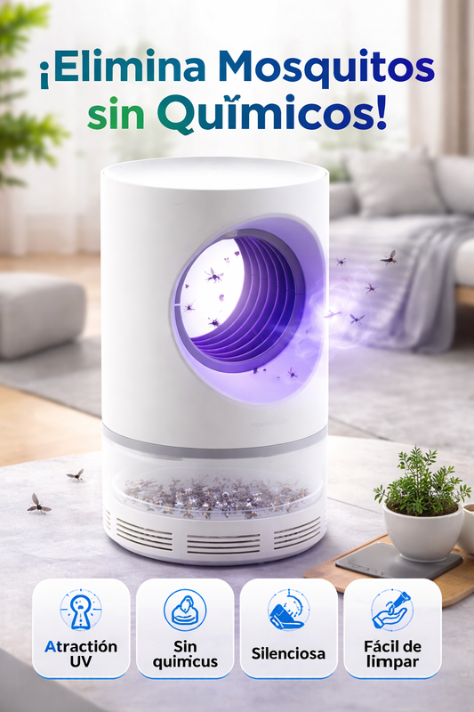 👉🦟 Lámpara que elimina mosquitos 🦟