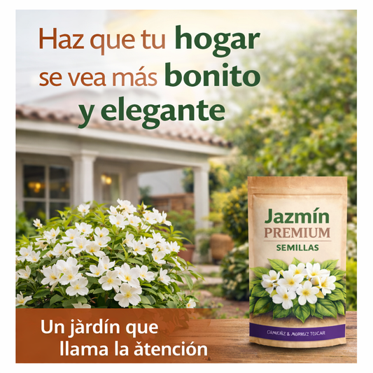 🏡 Semillas de Jazmín – Llena tu hogar de aroma, paz y elegancia